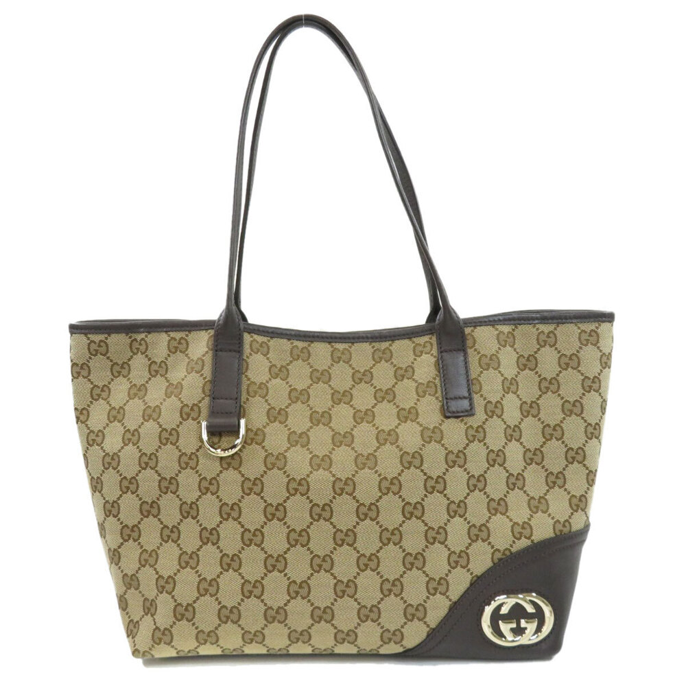Gucci New Britt Tote Shoulder Bag Brown - Picture 11 of 11